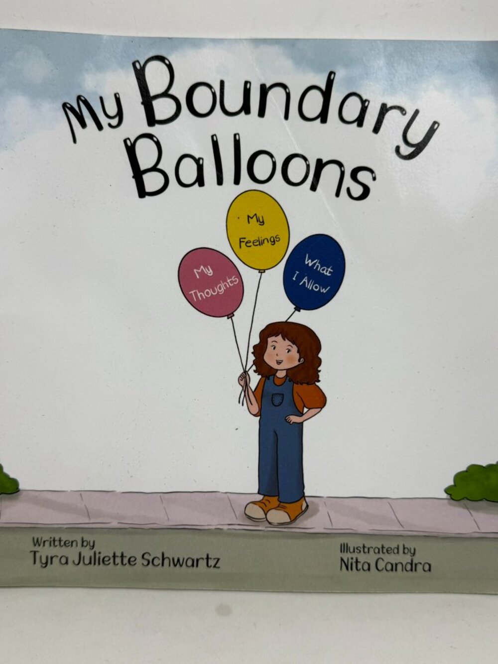 My Boundary Balloons Tyra Juliette Schwartz Paperback Book ISBN 9798989731244